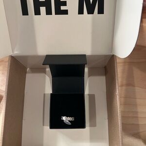 Eternity Band The M Jeweler Gold Oval Cut Size 8